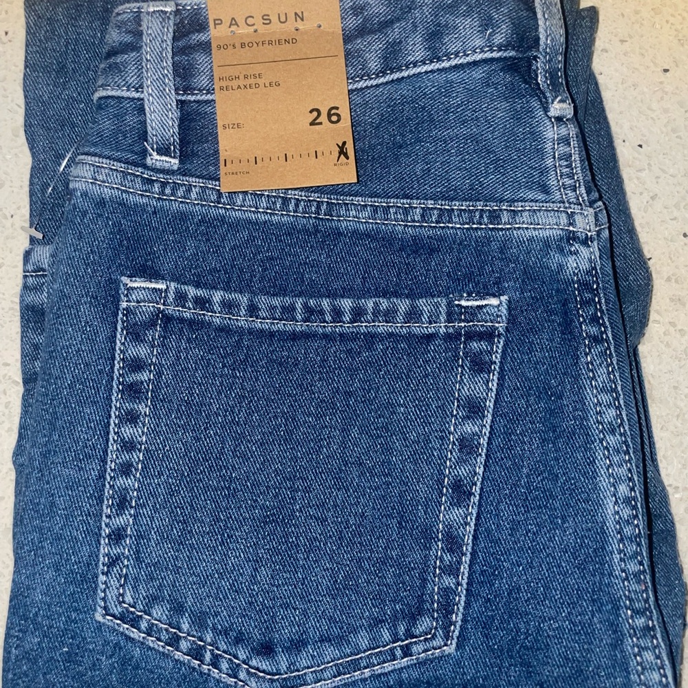 PacSun Relaxed Fit Men's Jeans in Classic Blue